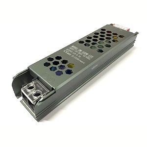 Fonte Chaveada Slim 100w Driver 8.5a 12v Bivolt Led Perfil