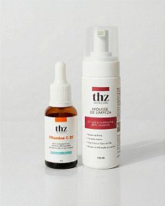 KIT GLOW - Vitamina C + Mousse 150ml