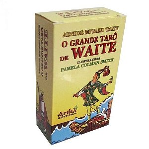 Tarô De Waite 78 cartas - Com Livreto Ilustrações Coloridas
