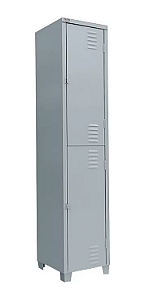 Armário Roupeiro Aço 2 portas Vestiário
