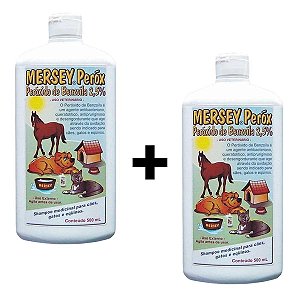 Kit 2 Shampoo Mersey Perox 500ml