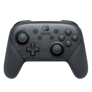 Controle Nintendo Switch Pro Controller Sem Fio HAC013 Preto