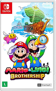 Jogo Mario e Luigi Brothership Nintendo Switch Fisica Pt Br
