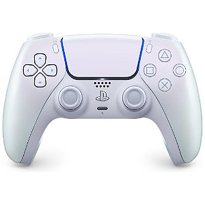 Controle PS5 Dualsense Chroma Pearl Sem Fio Original Sony
