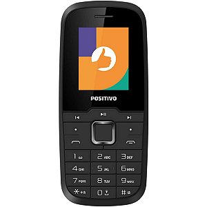 Celular Positivo P26 Dual SIM 2G 32MB Preto 32MB RAM