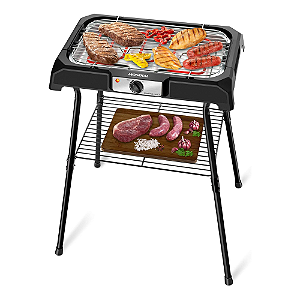 Churrasqueira Elétrica Mondial Preto 1800W 220V