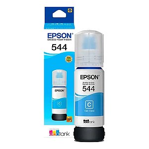 Garrafa de Tinta Epson T544AL Ciano para Ecotank  65ml
