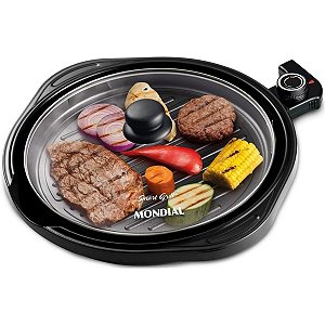 Grill Redondo Smart Grill 30cm Mondial 1200W G-04 127v