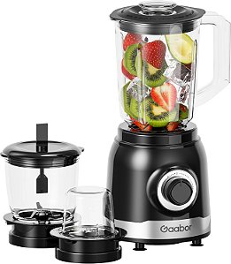Kit Liquidificador Creamy Processador Triturador Gaabor 220v