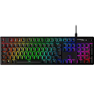 Teclado Mecânico Gamer HyperX Alloy Origins HX Red ABNT2 RGB