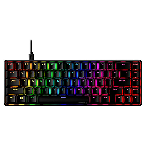 Teclado Mecânico Gamer HyperX Alloy Origins 65% Switch Red