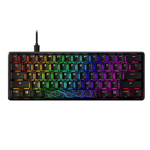 Teclado Mecânico Gamer HyperX Alloy Origins 60% Red Switch