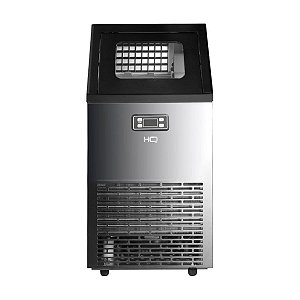 Máquina de Gelo Profissional Pro HQ Inox 45kg Turbo Ice 220V