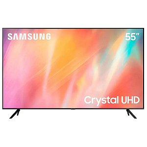 Smart TV Samsung 55” Crystal UHD 4K Tizen LED Bivolt Wi-Fi