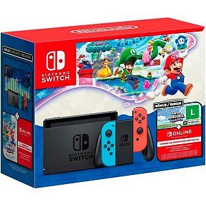 Console Nintendo Switch Edição Super Mario Bros Wonder