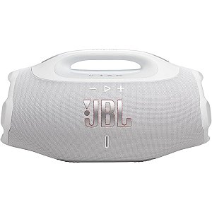 Caixa de Som Bluetooth À Prova D'água Boombox 4 JBL Branca
