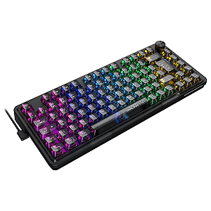 Teclado Gamer Magnético Machenike K500 M81 RGB 8K Preto