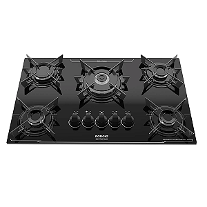 Cooktop Itatiaia Electra Plus 5 Bocas Tripla Chama Bivolt