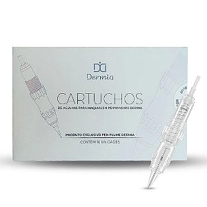 AGULHA DERMIA 1RL- 0,30MM UN (PARA VÁRIOS TIPOS DE DERMÓGRAFO)