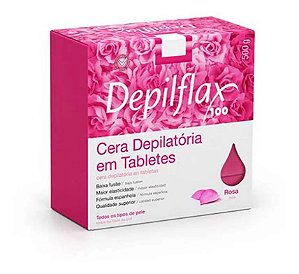 CERA QUENTE DEPILFLAX ROSA 500G