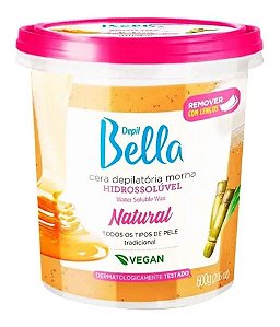 CERA HIDROSSOLÚVEL NATURAL - DEPIL BELLA 600G