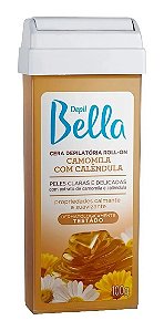 CERA ROLL-ON CAMOMILA COM CALÊNDULA DEPIL BELLA 100G