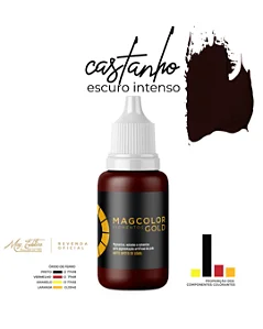 PIGMENTO MAG GOLD - CASTANHO ESCURO INTENSO 5ml