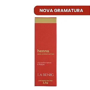 HENNA LA BENIG- CASTANHO ESCURO 3G