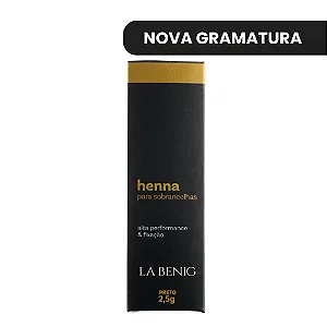 HENNA LA BENIG- PRETO 2,5 g