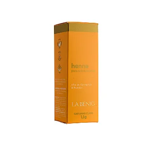 HENNA LA BENIG- CASTANHO CLARO 1,5G