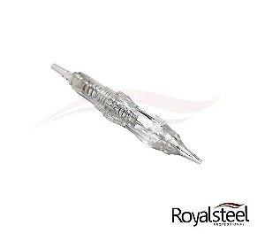 Agulha Easy Click Royal Steel C/ Anvisa - 1P 0.30mm Rosca (Cápsula)