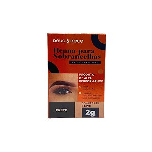 Henna Della & Delle preto 2g