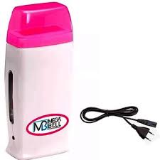 AQUECEDOR DE CERA ROLL-ON MEGA BELL ROSA (BIVOLT)