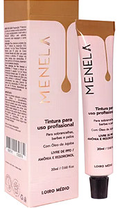 TINTURA PARA SOBRANCELHAS MENELA LOIRO MEDIO 20G