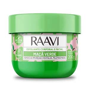 RAAVI CREME ESFOLIANTE MACA VERDE 200G
