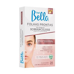 Folhas Depil Bella Design de Sobrancelhas 20 Folhas