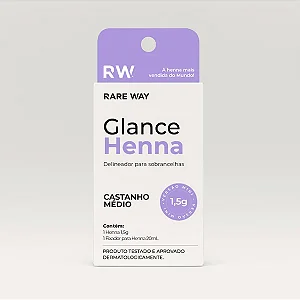 HENNA GLANCE CASTANHO MEDIO 1,5 G