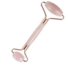 Rolo Massageador Pedra de Jade Rosa