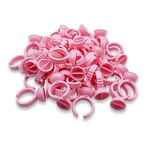 ANEL BATOQUE P- COM DIVISÃO ROSA C/ 50UN