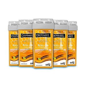 KIT  COM 10 UND CERA ROLL ON  CLASSICA DEPIMIEL 100G