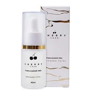 Finalizador Pro Cherry para extensão de cílios 40ml