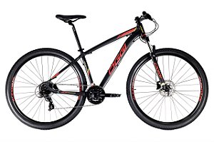 Bicicleta OGGI Hacker HDS Shimano Tourney de 24V 2024 VERMELHA