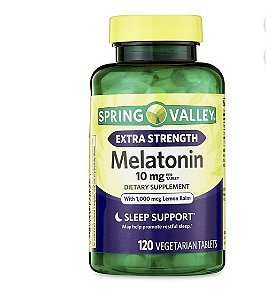 Melatonina 10 mg + plus de Erva Cidreira