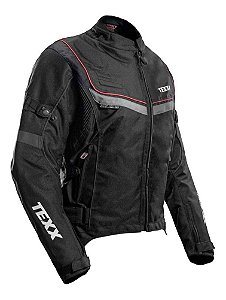Jaqueta TEXX New Strike V2 Lady Feminina Preta e Vermelha