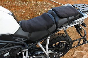 Almofada Assento Gel Ortopédico Assento Moto - Kit - Shield Motors