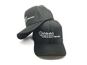 Boné Shield Motors Super Cap Preto