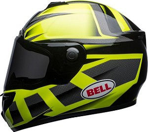 Capacete Bell Srt Hi Viz Green Black