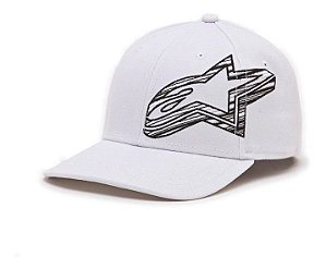 Boné Alpinestars Trainer Custom Branco