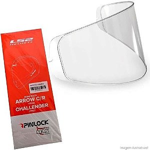 Pinlock Ls2 Arrow Ff323 E Challenger Ff327