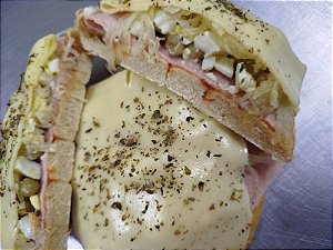 Mini Pizza de Portuguesa